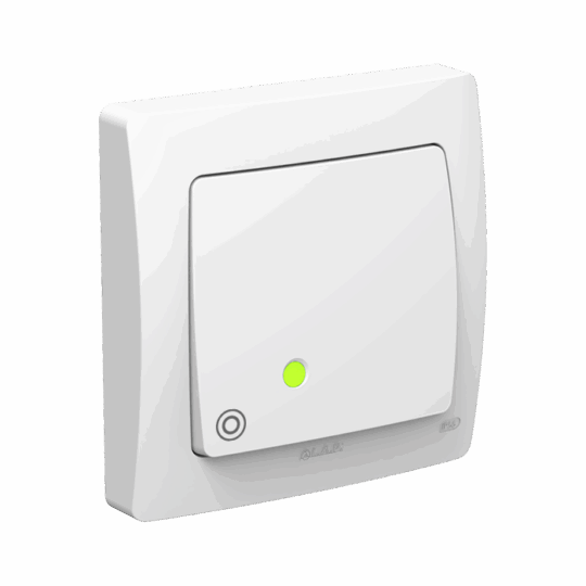 POUSSOIR ÉTANCHE ENCASTRE LUMINEUX AQUA BLANC 10428BL LAP