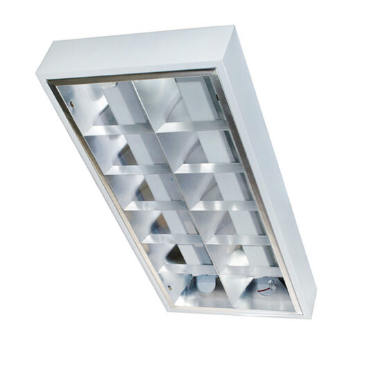 REGLETTE GRILLAGE APPARENT 2X0,60M LED