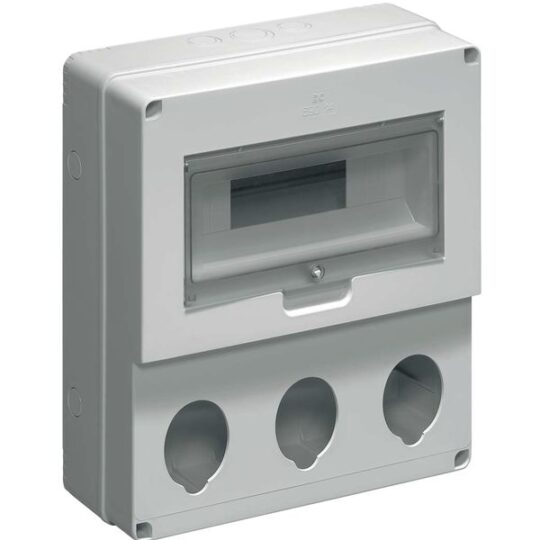 COFFRET VIDE A COMPOSER POUR 3 PRISES IP65 EC69014 ELETTROCANALI
