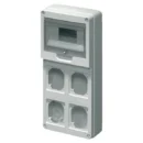COFFRET VIDE A COMPOSER POUR 4PRISES IP65 EC69023 ELETTROCANALI