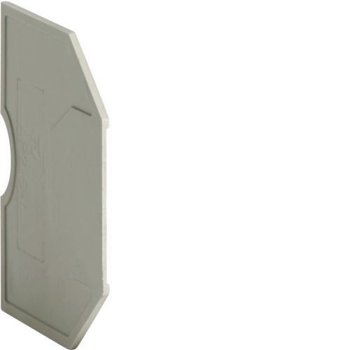 PLAQUE D’EXTRÉMITÉ POUR 2,5mm² (KXA02) ET 4mm² (KXA04) KWE01G HAGER