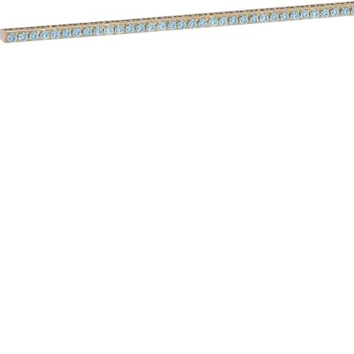 BARRETTE SANS SOCLE 482mm 61X10MM²+1X16MM² K160F HAGER