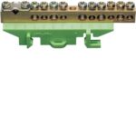 BARRETTE + SOCLE TERRE 1X25MM²+5X10MM²+5X16MM² KM11B HAGER