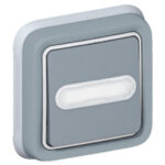 POUSSOIR ETANCHE LUMINEUX IP55 ENCASTRE 10A 069824 LEGRAND