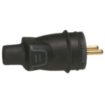 FICHE BORNE A VIS 2P+T 16A IK08 IP44 A SORTIE DROITE 050445 LEGRAND
