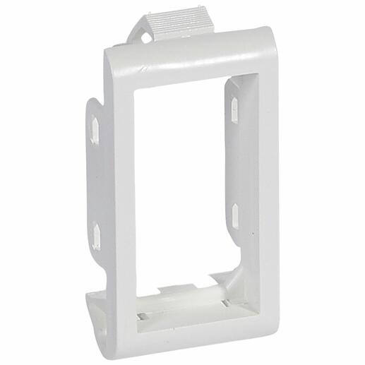 SUPPORT DE PLAQUE ÉTROIT POUR PAROI MINCE BATIBOX 1 MODULE BLANC 080290 LEGRAND