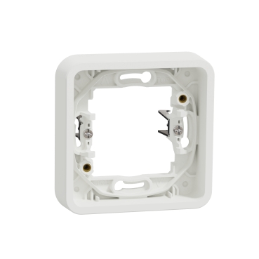 CADRE 1 POSTE À GRIFFES - ENCASTRÉ - IP55 - IK08 - BLANC MUREVA STYL MUR39108 SCHNEIDER