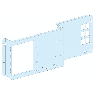 PLATINE POUR NSX-INS250 HORIZONTAL FIXE COMMANDE MANETON 03030 SCHNEIDER