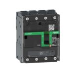 DISJONCTEUR COMPACT 4P3D 125A NSXM 160E, 16KA/415VAC, DÉCLENCHEUR TMD C12E6TM125L SCHNEIDER