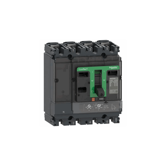 DISJONCTEUR 4P 160A COMPACT NSX160F, 36KA À 415 VCA, DÉCLENCHEUR TMD 4D C16F4TM160 SCHNEIDER