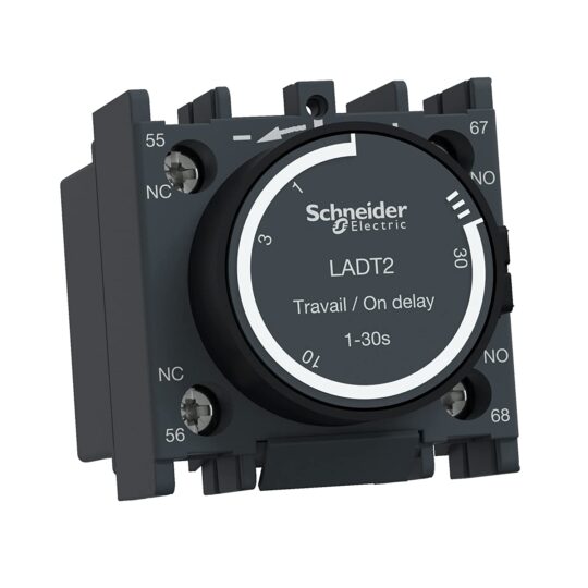 BLOC CONTACT AUX 1F+1O TEMPORISES AU TRAVAIL LADT2 SCHNEIDER