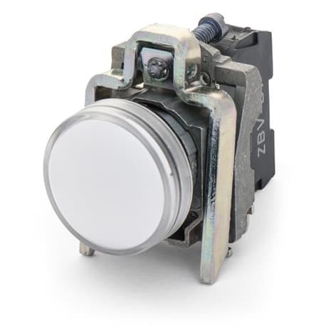 VOYANT LUMINEUX DEL Ø22 BLANC DIRECT 230V XB4BVM1 SCHNEIDER