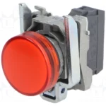 VOYANT LUMINEUX ROUGE DEL Ø22 DIRECT 230V-240V AC XB4BVM4 SCHNEIDER