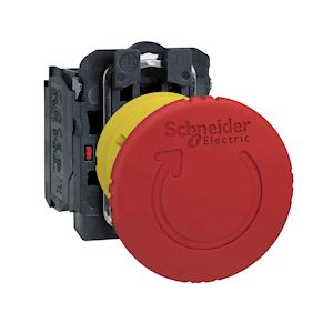 BOUTON ARRÊT URGENCE - Ø40 XB5AS8442 SCHNEIDER