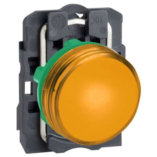 VOYANT LUMINEUX ORANGE LED Ø22 230V-240V AC XB5AVM5 SCHNEIDER