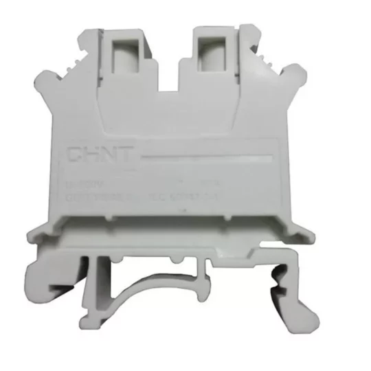 BORNIER DE RACCORDEMENT 10MM² SUR RAIL DIN SERIE JXB-10/1 554037 CHINT