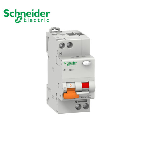 INTERRUPTEUR DIFFÉRENTIEL 2P 25A 300MA AC DOMAE 16792 SCHNEIDER
