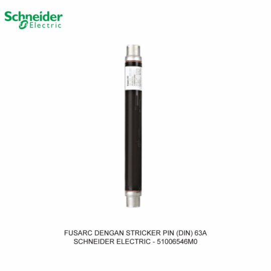 FUSIBLE 63A 24KV CF INT/EXT FUSARC 51006546M0 SCHNEIDER
