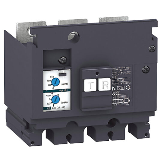 BLOC DIFFÉRENTIEL VIGI MH 4P 200-440V AC 0,30-10A POUR COMPACT NSX100-160 LV429211 SCHNEIDER