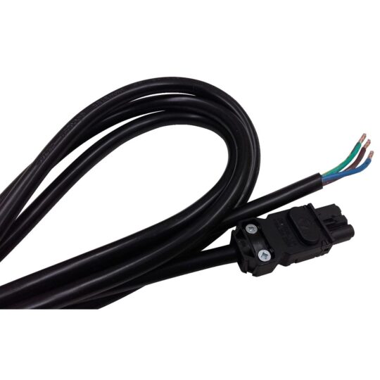 CABLE ALIMENTATION LAMPE LED IEC 3m NSYLAM3M SCHNEIDER