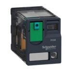 RELAIS MINIATURE 2OF AVEC LED 24VDC RXM2AB2BD SCHNEIDER
