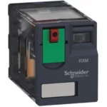 RELAIS MINIATURE 4OF AVEC LED 12A 48VAC RXM4AB2E7 SCHNEIDER