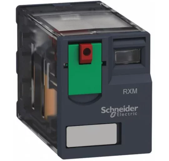 RELAIS MINIATURE 4OF AVEC LED 12A 48VAC RXM4AB2E7 SCHNEIDER