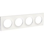 MULTICADRE 4 POSTES BLANC ODACE STYL S520708 SCHNEIDER