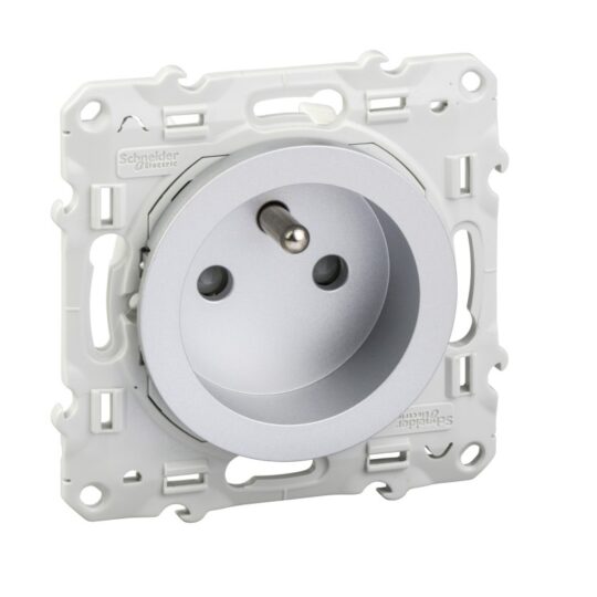 PRISE 2P+T ALUMINIUM ODACE S530059 SCHNEIDER