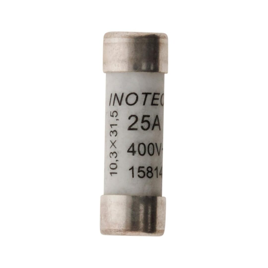 FUSIBLE LAC 10,3×31,5mm GG 25A 126/25 – SOGEP-AFRICA