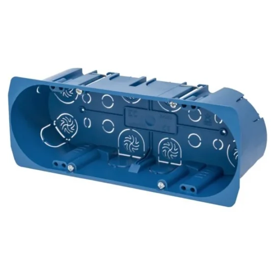 BOITE ENCASTREE POUR CLOISON SÈCHE 06 MODULES EC34006 ELETTROCANALI