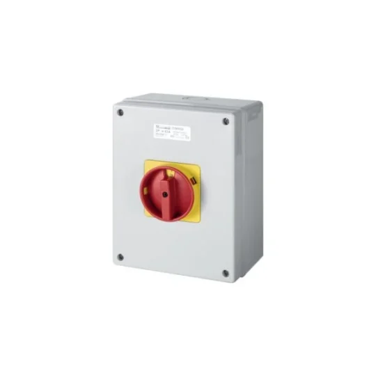 INTERRUPTEUR 4X100A ROTATIF SUR COFFRET IP65 205X155X125 EC661004E ELETTROCANALI