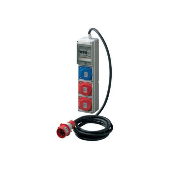 COFFRETS ASSEMBLES 2X 2P+T-16A / 1X 3P+N+T-32A IP65 EC6902575 ELETTROCANALI