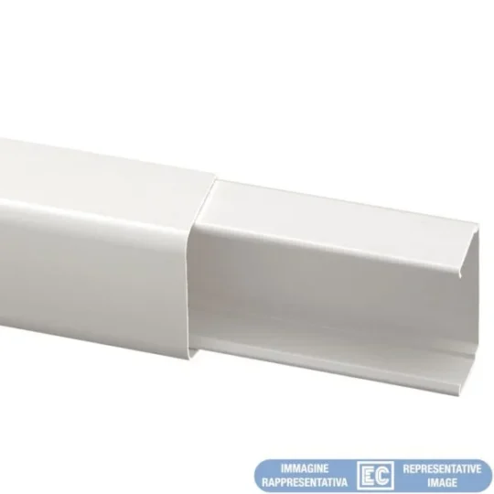 MOULURE CLIM 80x60 BARRE DE 2M EC9008060 ELETTROCANALI