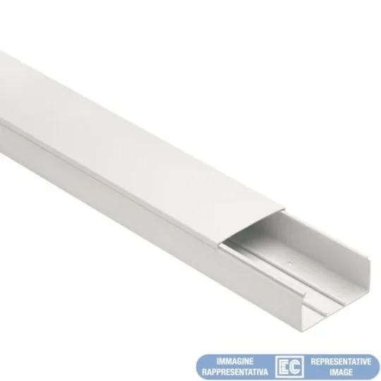 MOULURE PASSAGE AU SOL 75x17 BARRE DE 2M ECCAP7517B ELETTROCANALI