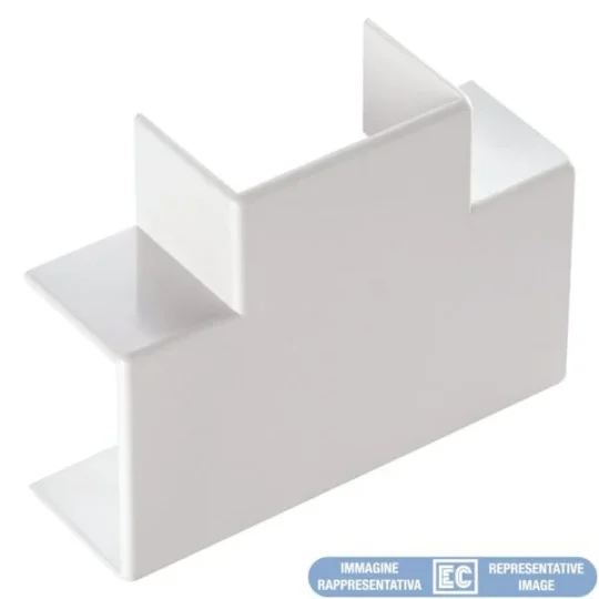 JONCTION EN T POUR MOULURE 40x17 ECT4017B ELETTROCANALI