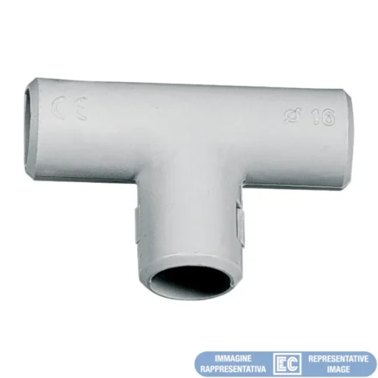 JONCTION TUBE EN T D25 ECTI25 ELETTROCANALI