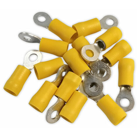 ISOCOSSE RONDE 6-6 JAUNE (PAQUETS DE 100)
