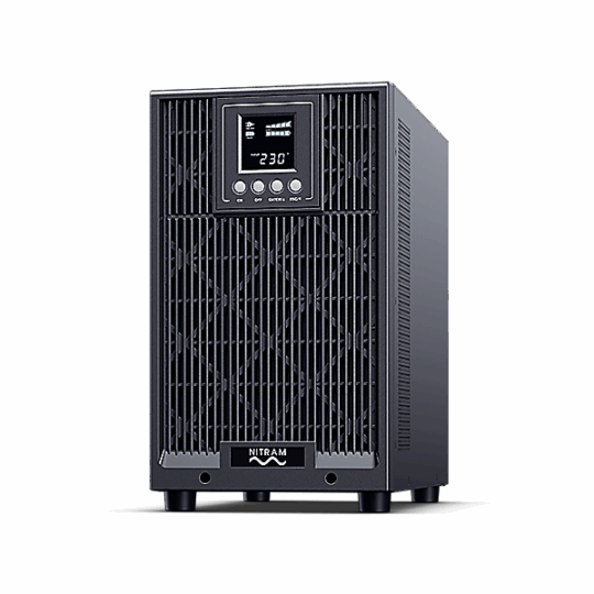 ONDULEUR ON-LINE MONOPHASE 2KVA IEC C13*2 + FR*2 US10002TSA NITRAM