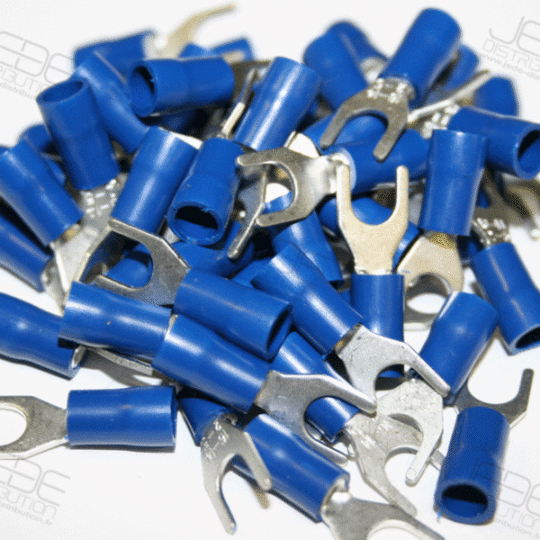 ISOCOSSE A FOURCHE 2.5-4 BLEU (PAQUETS DE 100)