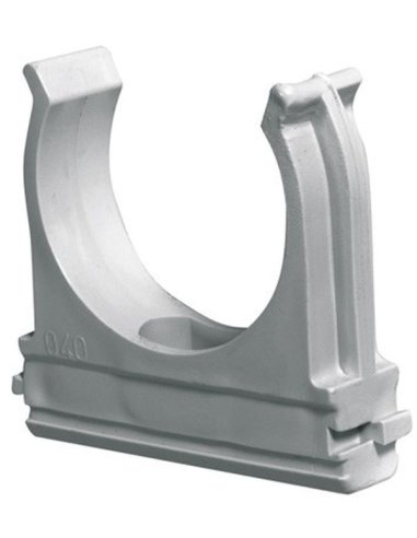 CLIPS FIXE-TUBE D25mm 100PCS ECCF25 ELETTROCANALI