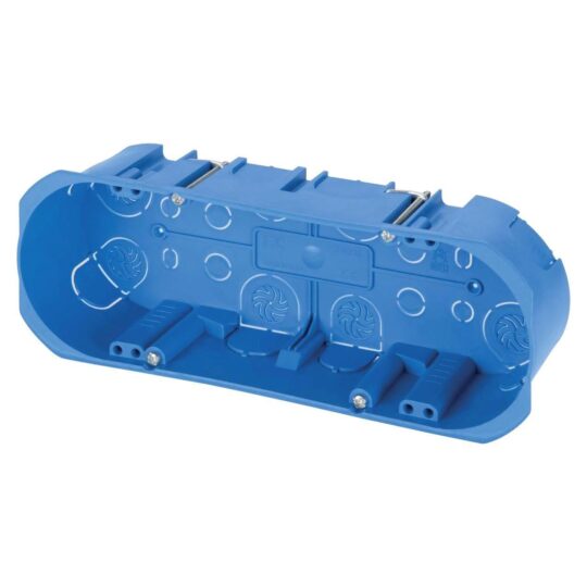 BOITE ENCASTREE POUR CLOISON SÈCHE 06 MODULES EC34006 ELETTROCANALI
