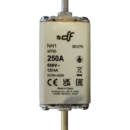 FUSIBLE COUTEAUX. T.00 GG AV 25A 163/18