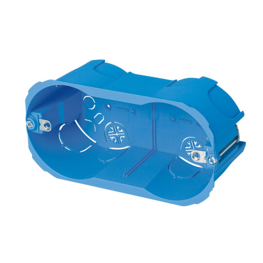 BOITE ENCASTREE POUR CLOISON SÈCHE 04 MODULES EC34004 ELETTROCANALI