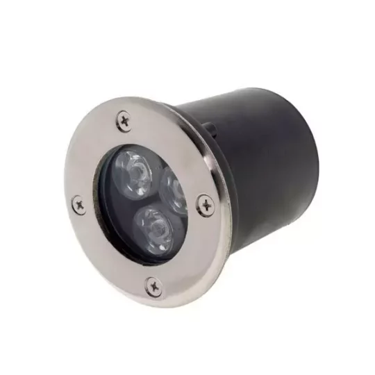 SPOT EXTÉRIEUR LED 3W 3000K ENCASTRE AU SOL IP65