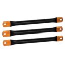 KITS JEU DE 3 BARRES DE  CUIVRE GAINE 3P 630A 24kV  LIAISON CELLULES