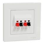 DOUBLE SORTIE HAUT-PARLEUR IP20 BLANC EPH5700121 SCHNEIDER