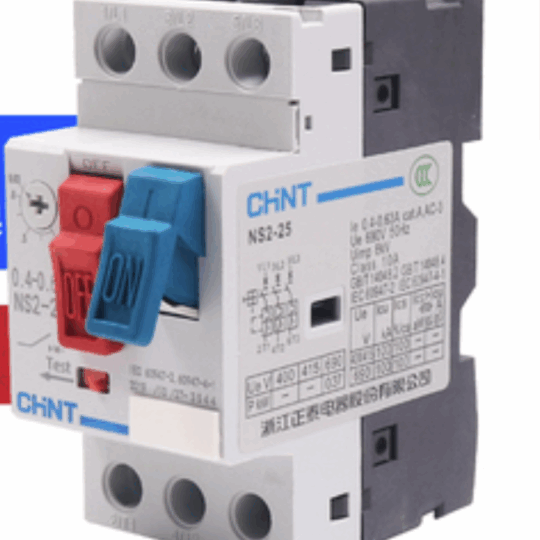 DISJONCTEUR MOTEUR 0,4-0,63A SÉRIE NS2-25 495075 CHINT