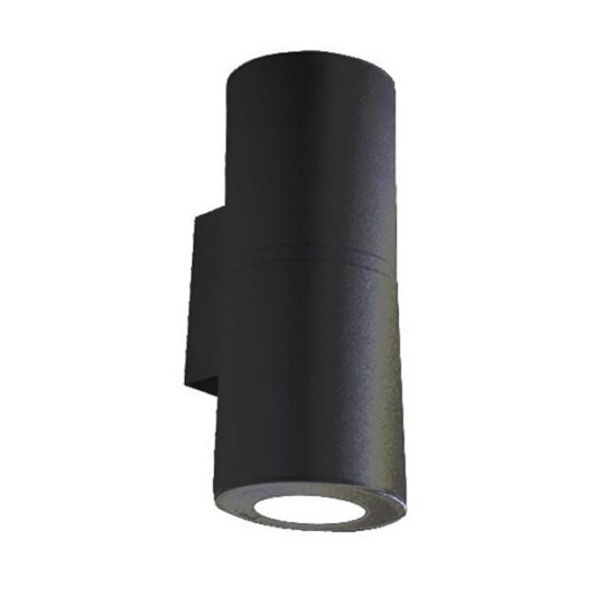 SPOT APPARENT IP55 1 X GU10 3,5W 3000K LED FRANCA 90 1L WALL GRIS SATIN AVEC AMPOULE 3A7.002.000.LXU1R FUMAGALLI