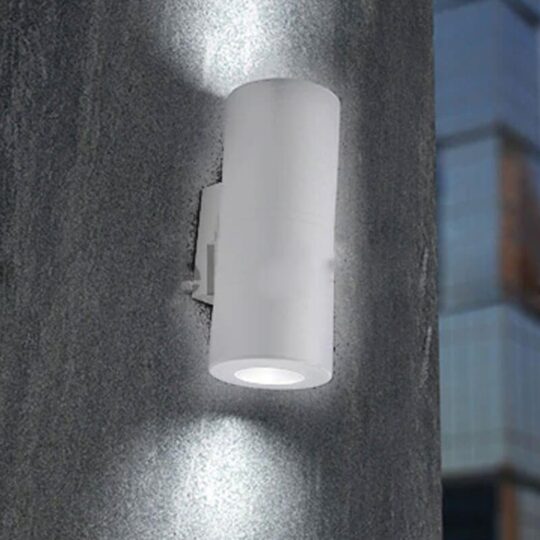 SPOT APPARENT IP55 1 X GU10 2 X 7W CCT SET LED FRANCA 90 2L WALL BLANC SATIN 3A7.003.000.WXU2K FUMAGALLI